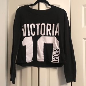 Crop top light sweatshirt